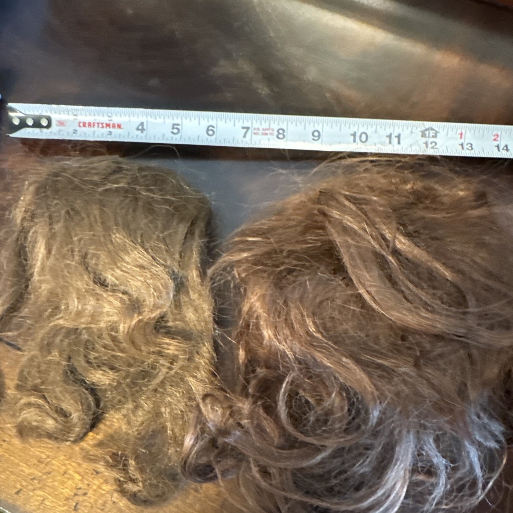 17 Pc. Lot of Various sizes, Color & Brands Doll Wigs Vintage Doll Hair Clips - Picture 4 of 16